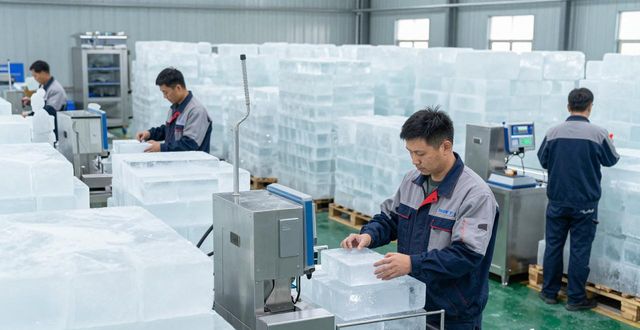 锦江工业冰块批发厂家的冷源供应优势